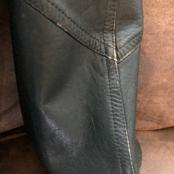 Reversible mink/leather jacket. - Picture 5 of 7